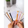 Gelinis rašiklis EberhardFaber, Panda, 0.7mm, trinamas, mėlynos spalvos