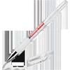 Gelinis rašiklis Edding 2185 0,7mm, baltos spalvos gelis