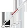 Gelinis rašiklis Edding 2185 0,7mm, baltos spalvos gelis