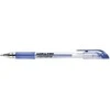 Gelinis rašiklis Edding Gel Roller 2185, 0.7mm, šviesiai mėlynos metallic spalvos
