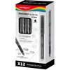 Gelinis rašiklis Keyroad, 0.7mm ištrinamas, juodos spalvos