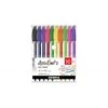 *Gelinių rašiklių rinkinys Zebra Doodlerz, 10vnt,neoninių spalvų