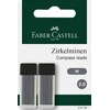 Grafitai skriestuvui Faber-Casell, H, 2x6vnt