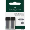 Grafitai skriestuvui Faber-Casell, H, 2x6vnt