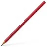 Grafitinis pieštukas Faber-Castell Grip 2001 Two Tone, B, raudonos spalvos
