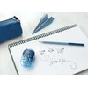 Grafitinis pieštukas Faber-Castell Grip 2001 Two Tone mėlynos spalvos
