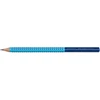 Grafitinis pieštukas Faber-Castell Jumbo Grip 2001 Two Tone, juodos / turkio spalvos