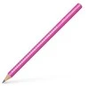 *Grafitinis pieštukas Faber-Castell Jumbo Sparkle, rožinės spalvos