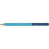 Grafitinis pieštukas Faber-Castell Jumbo Grip 2001 Two Tone, juodos / turkio spalvos