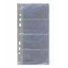 Įmautė-papildymas vizitinėms kortelėms Panta Plast, 12,2x24,4cm, telpa 8vnt, 1 lapas