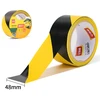 Įspėjamoji juosta DELI 48mmx18m geltona/juoda