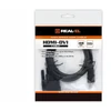Kabelis REAL-EL HDMI-DVI M-M 1 juodos spalvos 1.8m