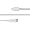 Kabelis REAL-EL MFI PD USB C tipo - Lightning TPE baltas 2m, TPE