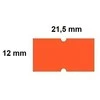 Lipnios etiketės į kainų ženklintuvus, 21,5x12mm, 1000 etik., raudonos sp.