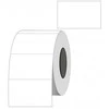 Kainų etiketės 26x16mm, stačiakampės, 1000vnt, baltos spalvos