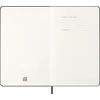 KNYGA Bookshop Kalendorius-užrašų knygutė Moleskine PRO 2026 13x21cm, savaitė, kietas viršelis, juodos spalvos