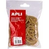 Kanceliarinės gumelės Apli, 80x2mm, 100g, natūralios spalvos