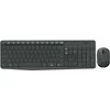 Klaviatūra+pelė LOGITECH MK235 Wireless Keyboard&amp;Pelė Pilkas US