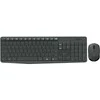 Klaviatūra+pelė LOGITECH MK235 Wireless Keyboard&amp;Pelė Pilkas US
