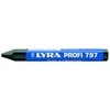 Kreidelė žymėjimui Lyra Profi 797, 12cm, juodos spalvos