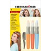 *Kreidelės plaukams EberhardFaber Basic, 3vnt