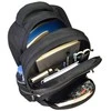 Kuprinė Bruno Visconti Lens, ergonomiška, juodos spalvos