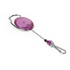 Laikiklis-ritė vardinei kortelei Jo-Jo Durable Style, violetinės spalvos