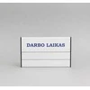 Lentelė informacinė 7.1 Darbo laikas vienpusė, su keičiama informacija, 125x200mm