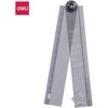 Liniuotė DELI 15cm-30cm sulankstoma juoda