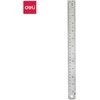 Liniuotė DELI 30cm metalinė