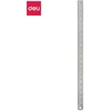 Liniuotė DELI 50cm metalinė