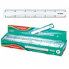 Liniuotė Keyroad 30cm, plastikinė, skaidri