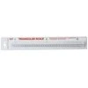 Liniuotė Linex Coll-322, 30cm, tribriaunė, baltos spalvos