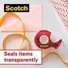 Lipni juosta Scotch Crystal Clear, 19mmx7,5m, su laikikliu