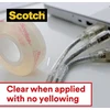 Lipni juosta Scotch Crystal Clear, 19mmx7,5m, su laikikliu