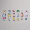*Lipni spalvinimo knygelė rulone StickN, Little Designer - Žiema