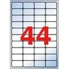 *Lipnios etiketės Apli, A4, 48.5x25.4mm, 44 etiketės lape, matinės, 20 lapų, skaidrios