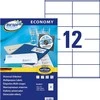 Lipnios etiketės Avery Europe, A4, 105x48mm, 12 etikečių lape, be rėmelio, 100 lapų