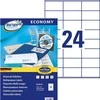 Lipnios etiketės Avery Europe, A4, 70x36mm, 24 etiketės lape, 100 lapų, baltos spalvos