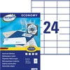 Lipnios etiketės Avery Europe, A4, 70x36mm, 24 etiketės lape, 100 lapų, baltos spalvos