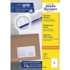 Lipnios etiketės Avery Zweckform , A4, 200x297mm, 1 etiketė lape, su rėmeliu, 100 lapų, baltos spalvos
