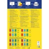 Lipnios etiketės Avery Zweckform, A4, 70x37mm, 100 lapų, 24 etiketės lape, geltonos spalvos