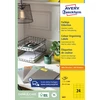 Lipnios etiketės Avery Zweckform, A4, 70x37mm, 100 lapų, 24 etiketės lape, geltonos spalvos