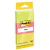 Lipnūs lapeliai 3M Post-it® 38mmx51mm, 3 vnt. po 100 lapelių, neoninės spalvos