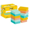 Lipnūs lapeliai 3M Post-it® Beachside, 38mmx51mm, 12 vnt. po 100 lapelių