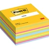 Lipnūs lapeliai Post-it Ultra kubas, 76 x 76 mm, 450 lapelių, įvairios spalvos