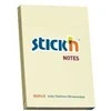 Stickn Lipnūs lapeliai Stick´N 21006, 51x76mm, 100 lapelių, geltonos spalvos