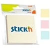 Lipnūs lapeliai Stick´N 21092, 76x76mm, 3x50 lapelių, 3 pastelinės spalvos, blisteryje