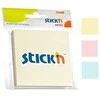 Lipnūs lapeliai Stick´N 21092, 76x76mm, 3x50 lapelių, 3 pastelinės spalvos, blisteryje