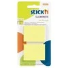 *Lipnūs lapeliai Stick´N 21099, 38x51mm, 2 spalvos po 50vnt, skaidrūs, geltonos spalvos, blisteryje